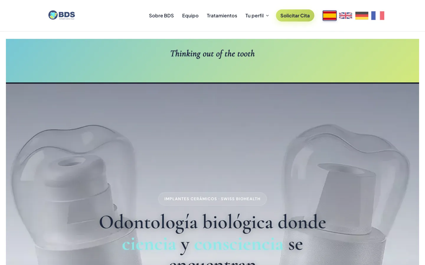 BDS · Biohealth Dental Spain · Biological dentistry clinic